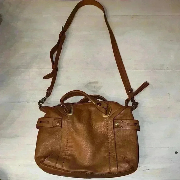 Botkier tan leather satchel crossbody bag - Picture 12 of 12